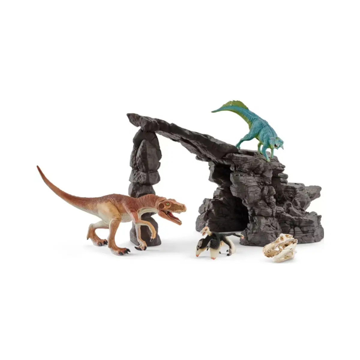 Kit de dinosaure avec grotte