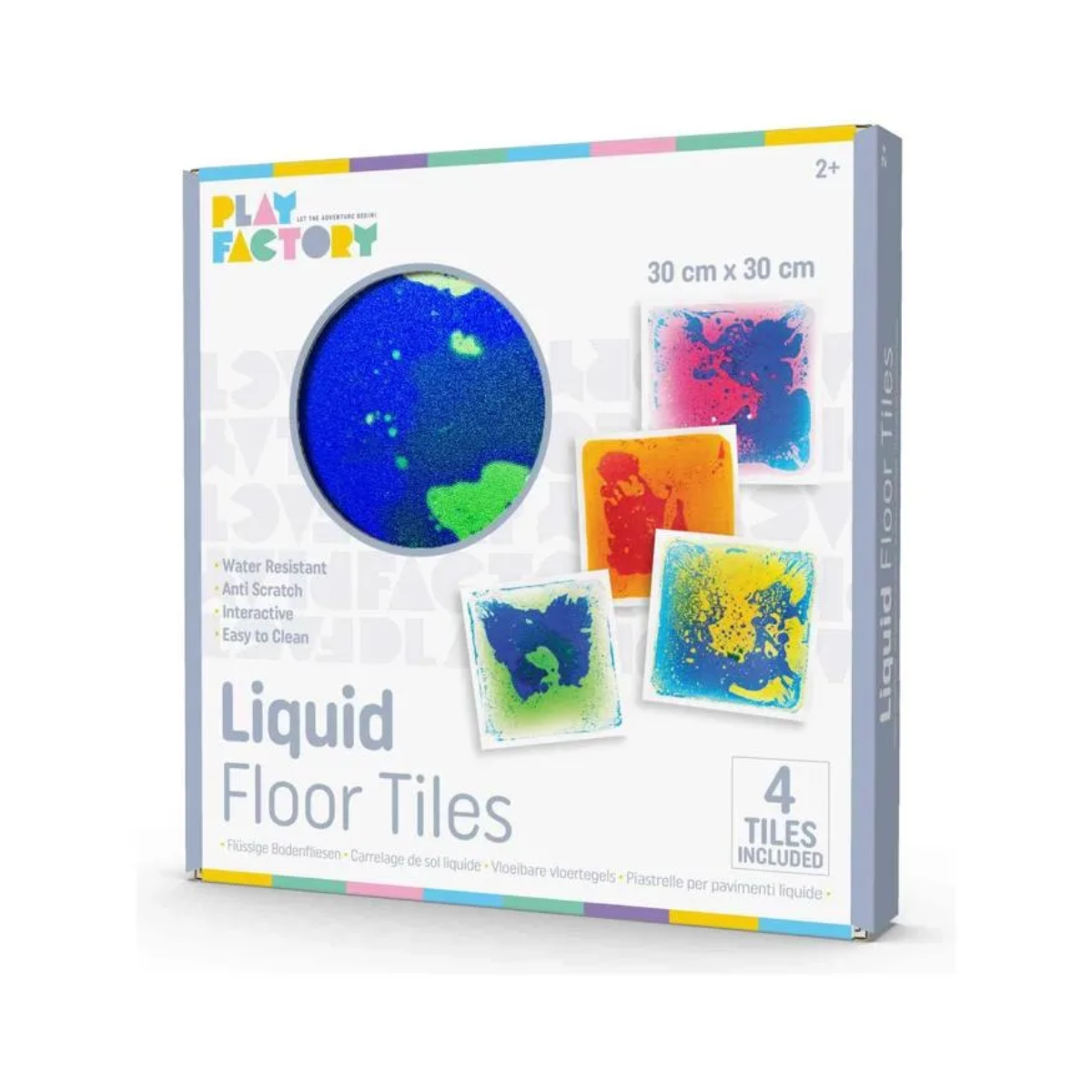 Tapis sensoriels liquides 4 dalles