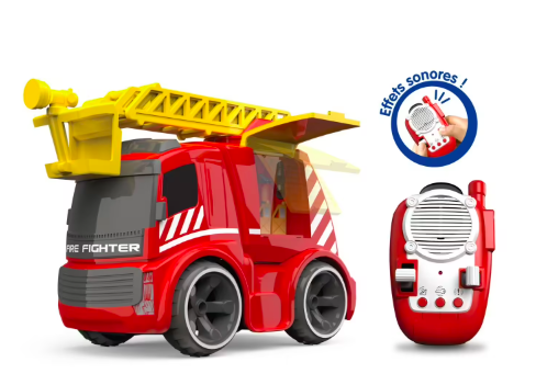 Camion pompier radiocommandé - silverlit