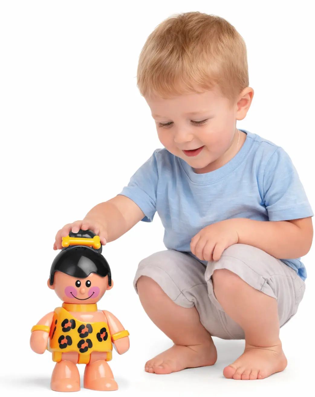 Figurine petite fille des cavernes, photo 2 sur 2