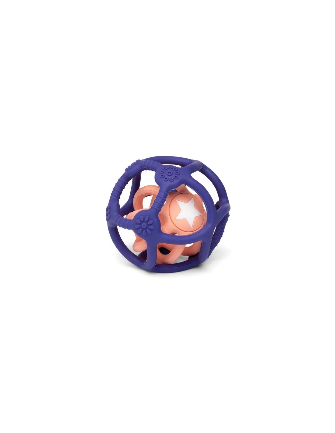 Lot 2 balles sensorielle bleu et rose