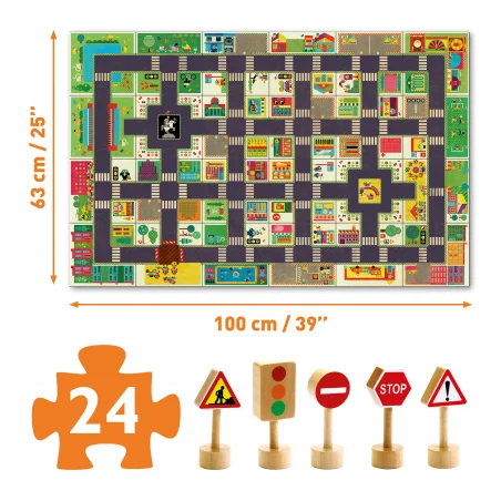 Circuit la ville puzzle, photo 2 sur 2