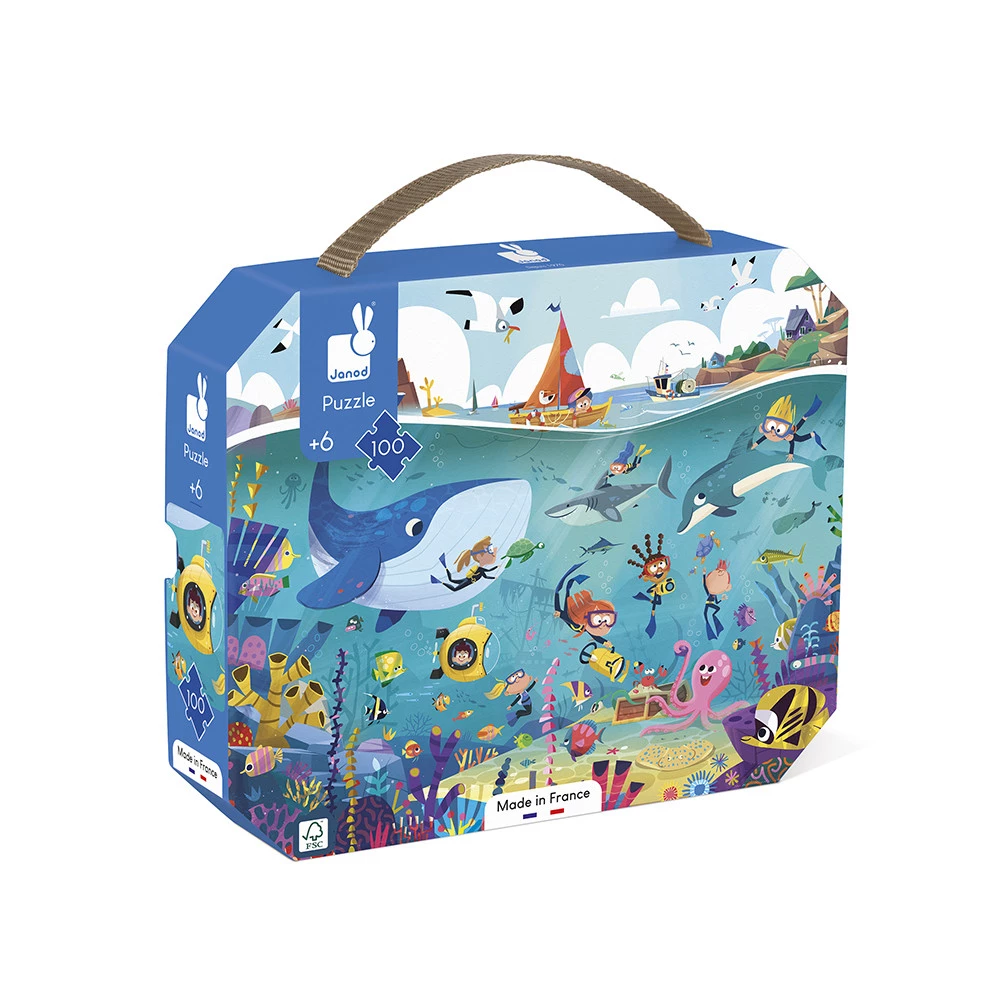 Puzzle les fonds marins - 100 pcs