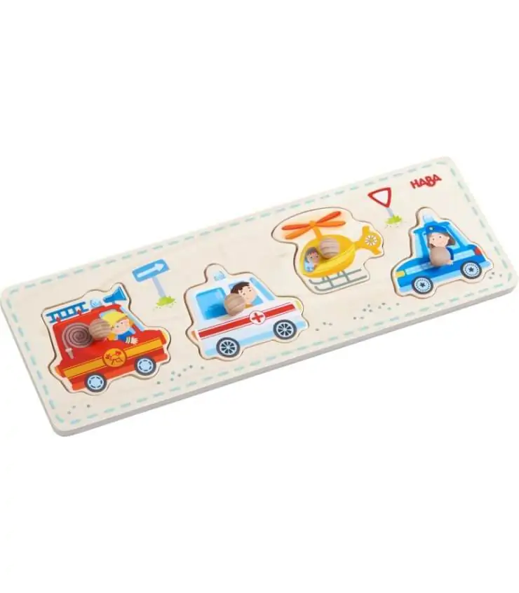 Puzzle véhicules d'urgence