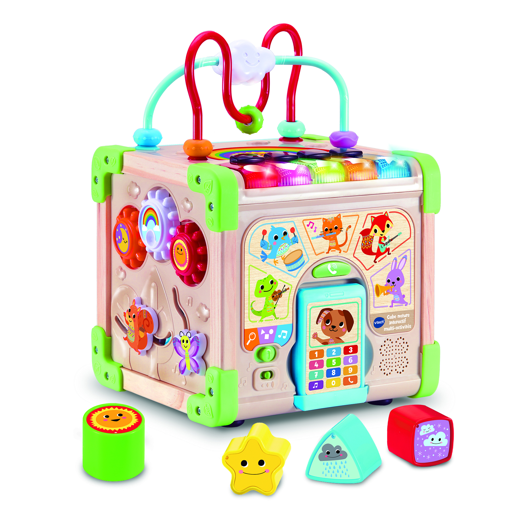 Cube nature intéractif multiactivité