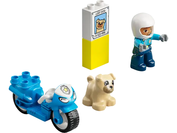Moto police duplo