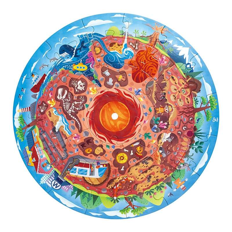 Puzzle vie souterraine