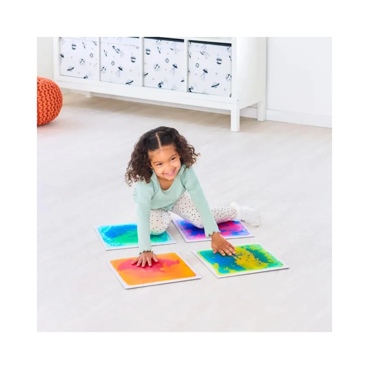 Tapis sensoriels liquides 4 dalles, photo 2 sur 5