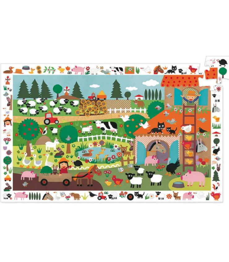 Puzzle d'observation: bienvenue à la ferme 35pcs, photo 2 sur 3