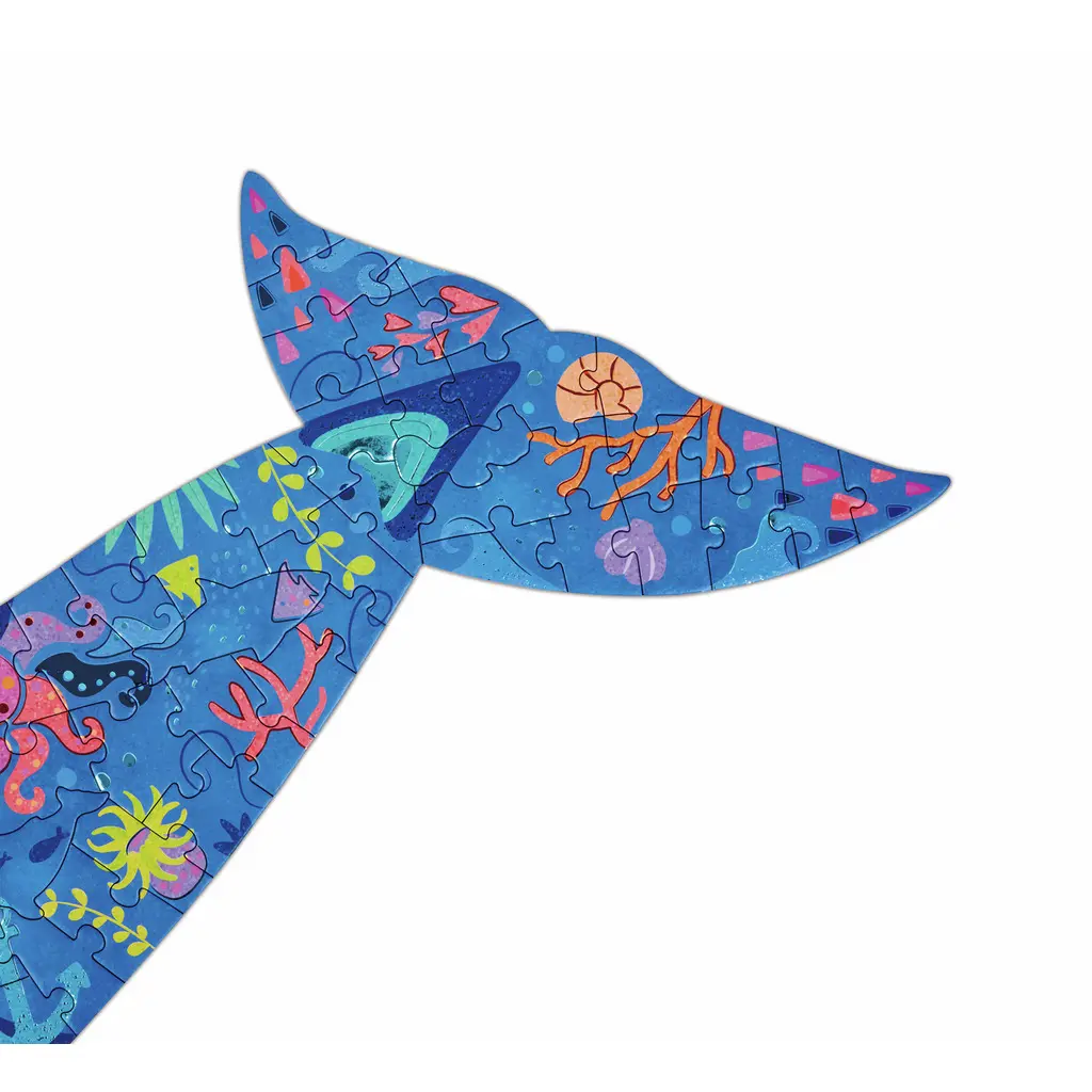 Puzzle géant baleine 200 pcs, photo 3 sur 4