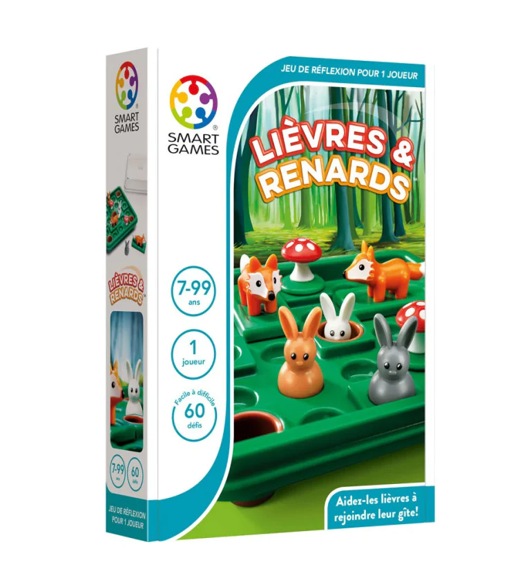 Lièvre et renards