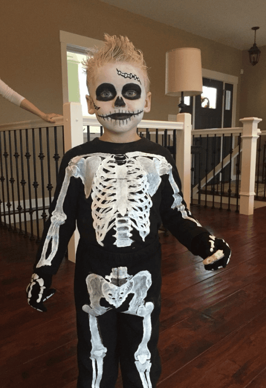 5 maquillages d’Halloween pour enfants faciles et trop mignons 🎃