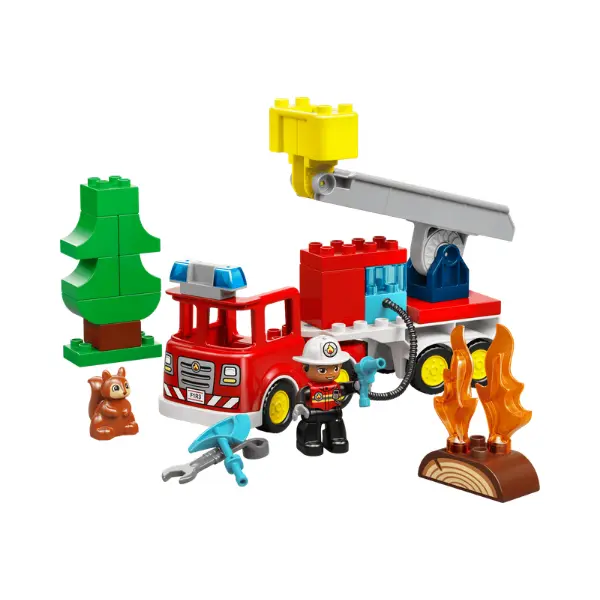Le camion de pompiers