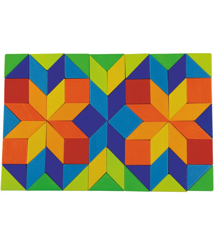 Jeux assemblage mosaïque multicolore, photo 4 sur 4