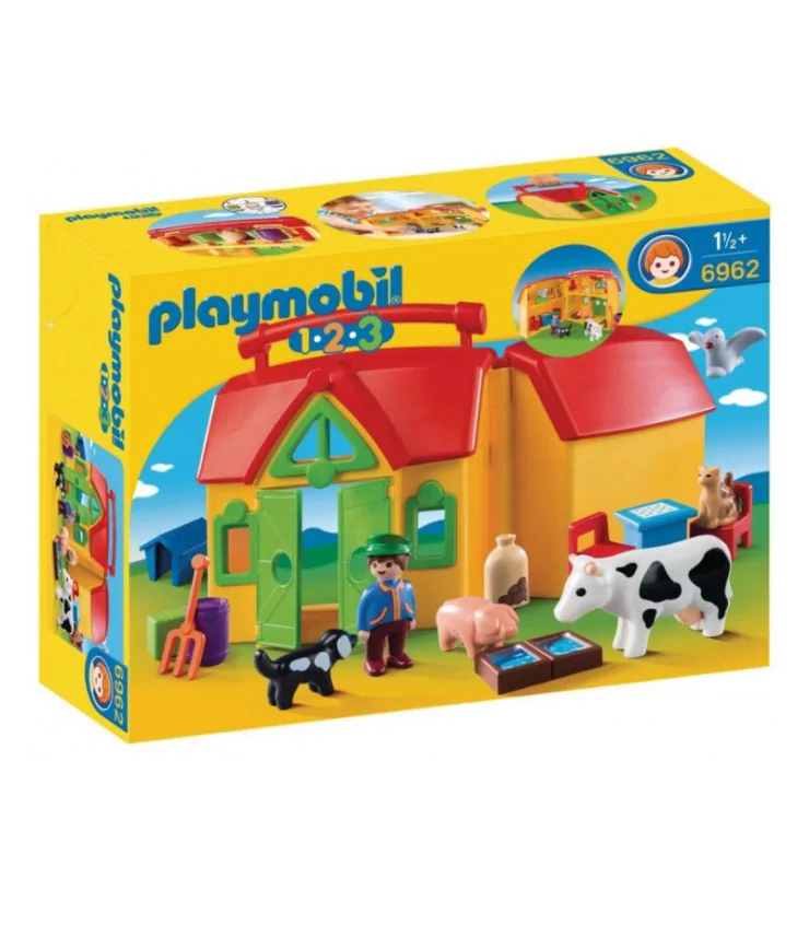 Ferme transportable avec animaux