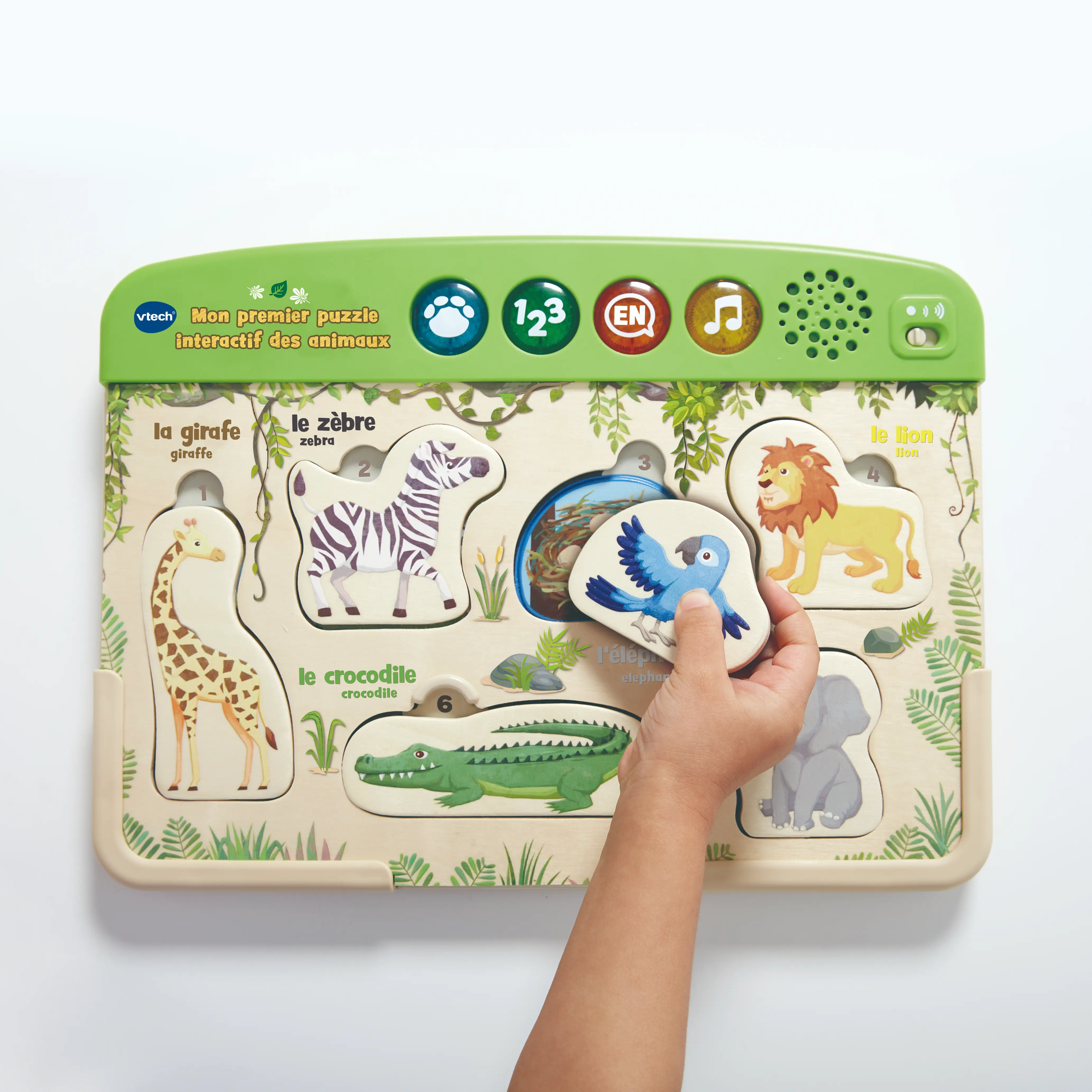 Mon premier puzzle interactif des animaux