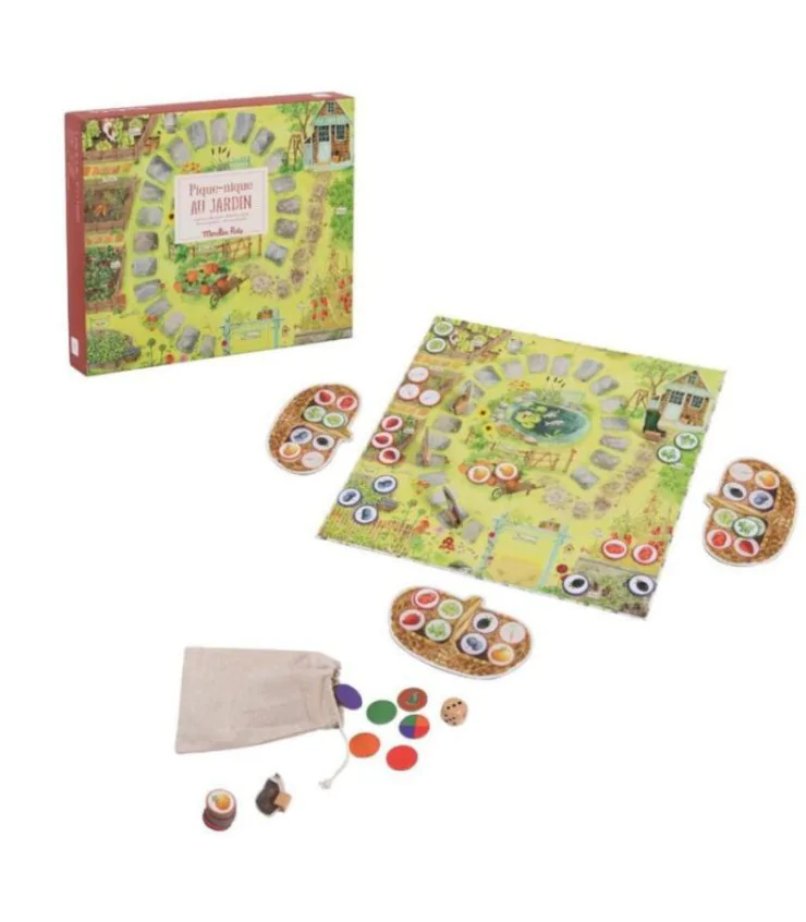 Jeu pique-nique au jardin le jardin du moulin, photo 2 sur 3