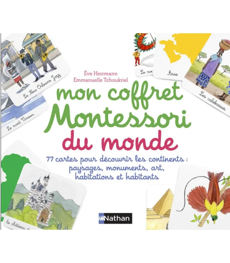 Monde - coffret montessori