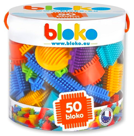 50 bloko multi couleurs et formes
