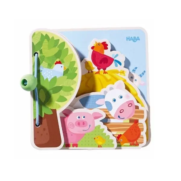 Livre bébé - les amis de la ferme