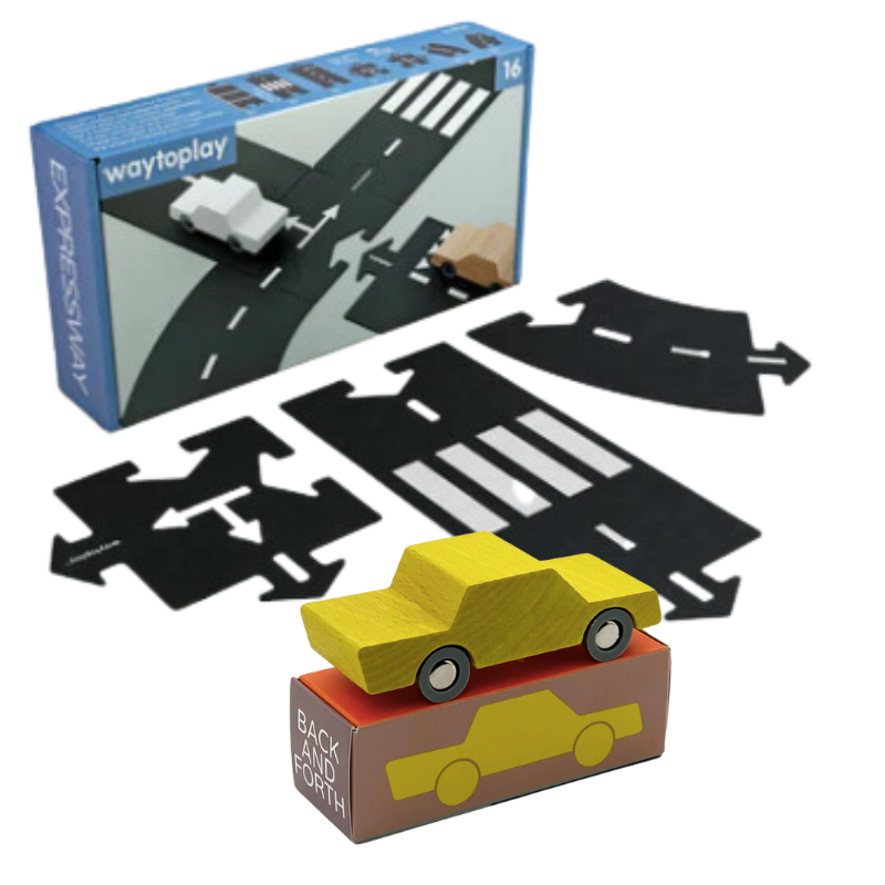 Voie express + voiture