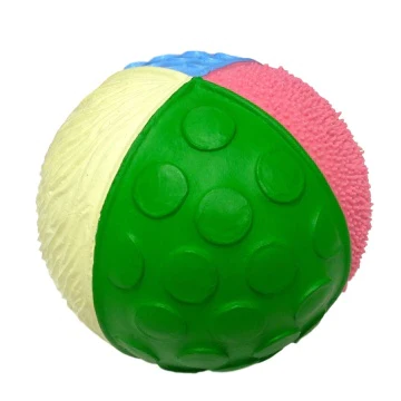 Balle texturée pastel