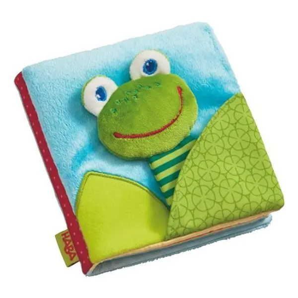 Livre en tissu la grenouille magique