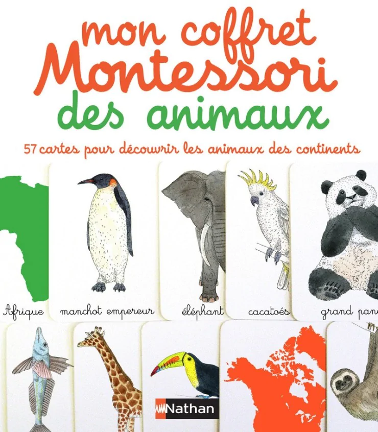 Animaux - coffret montessori