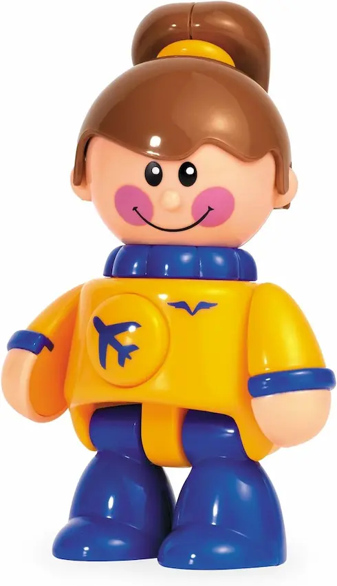 Figurine hôtesse de l'air