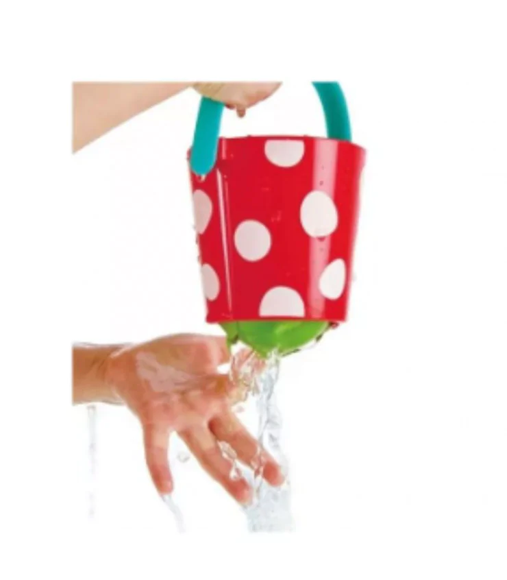 Ensemble 3 seaux colorés pour le bain