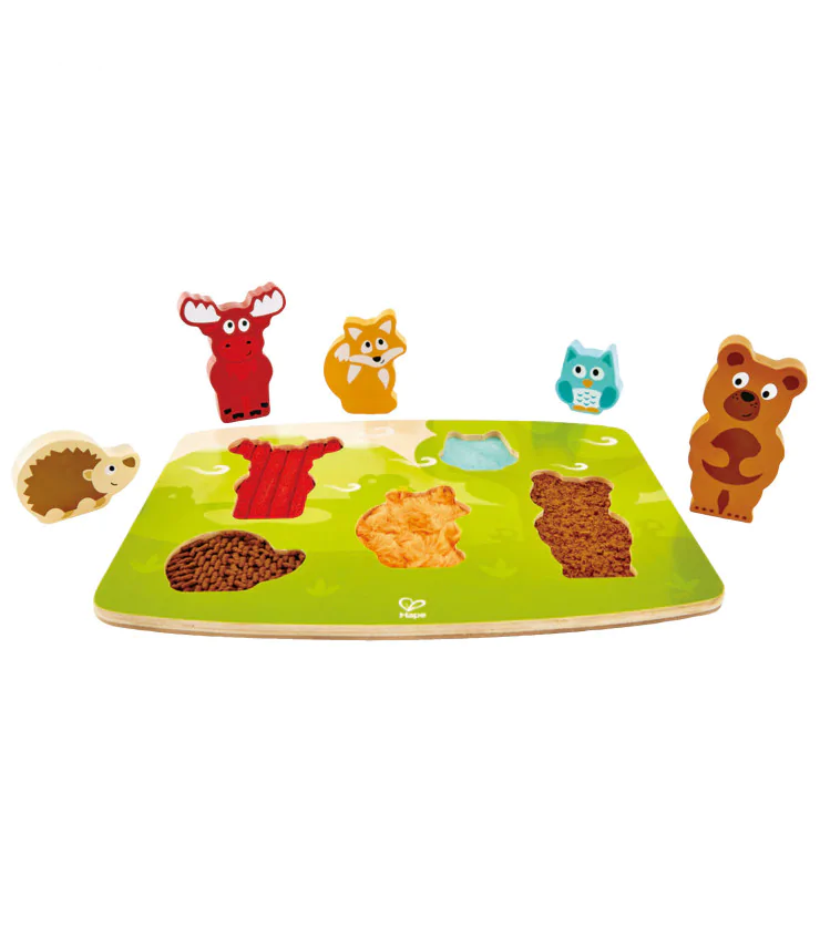 Puzzle tactile - animaux de la forêt, photo 3 sur 3