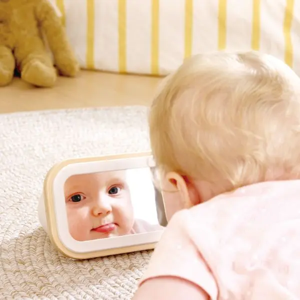 Tambour rotatif avec miroir montessori, photo 3 sur 5