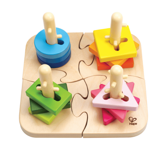 Puzzle à boutons créatif