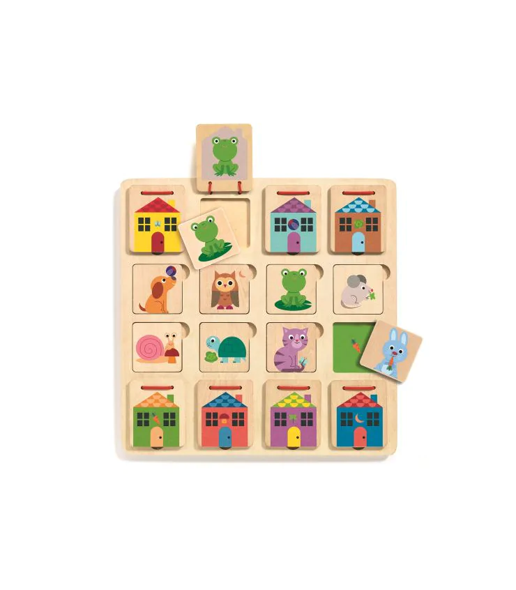 Puzzle bois - cabanimo