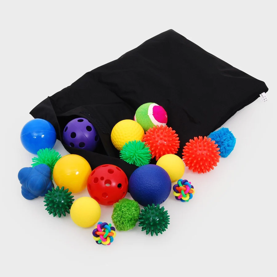 10 balles sensorielles