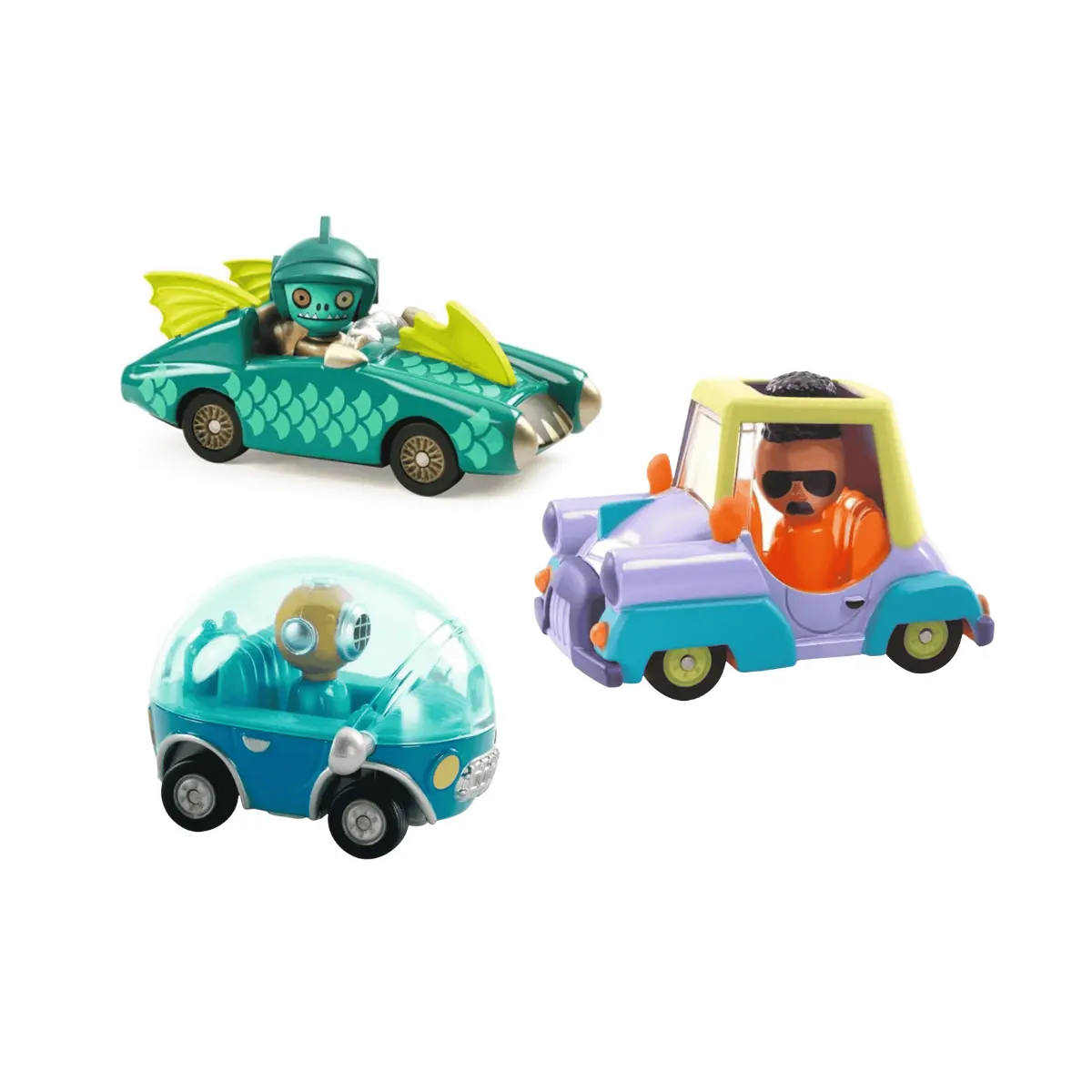 Pack de 3 crazy motors 