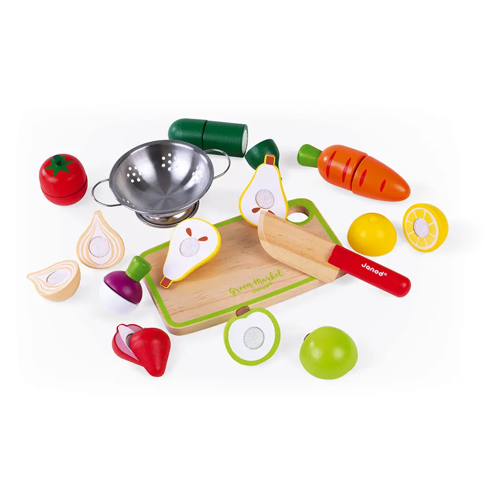 Maxi set - fruits et légumes à découper 