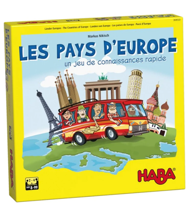 Les pays d'europe