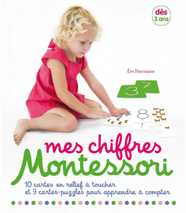 Chiffres rugueux - coffret montessori