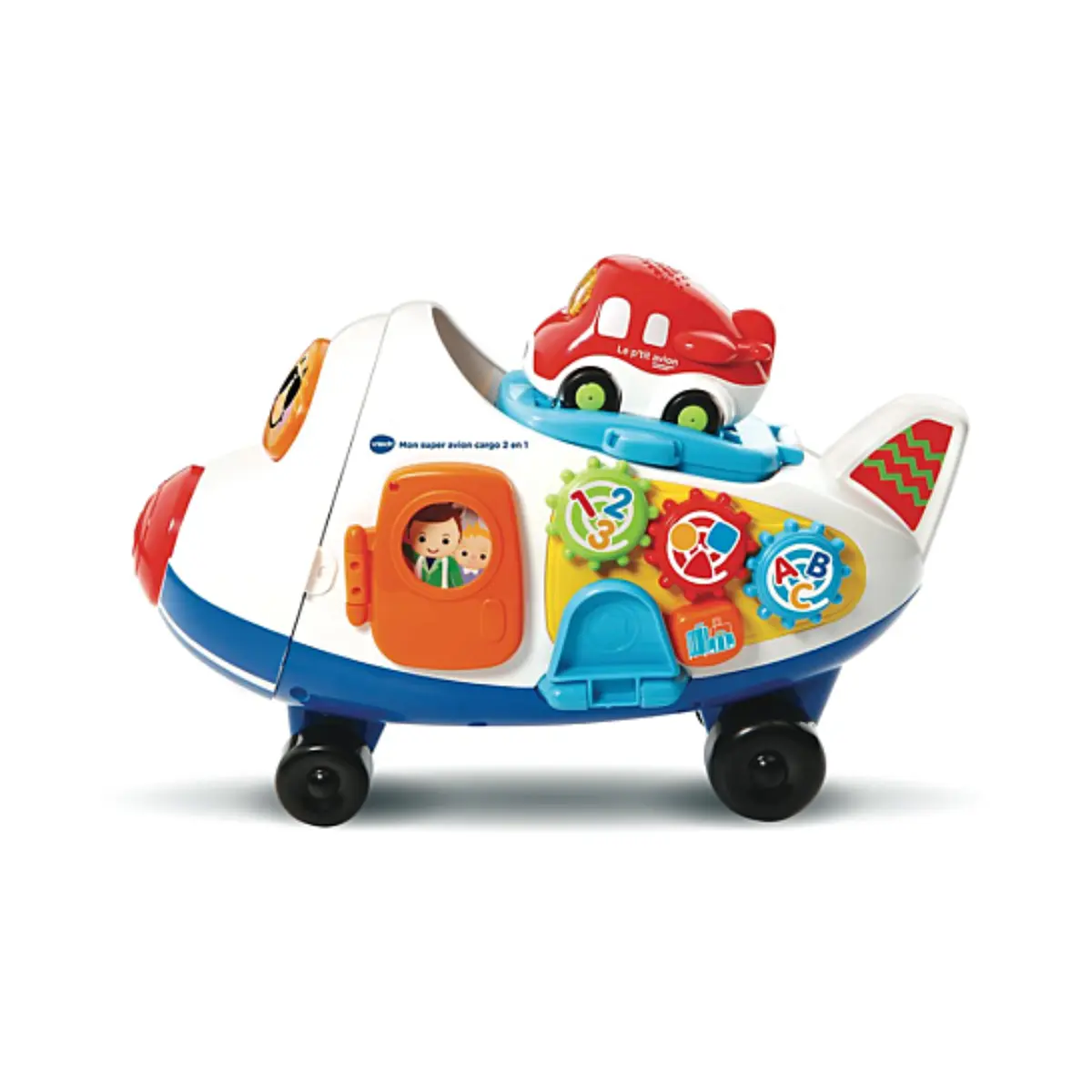 Jouet avion cargo 2 en 1 tut tut bolides