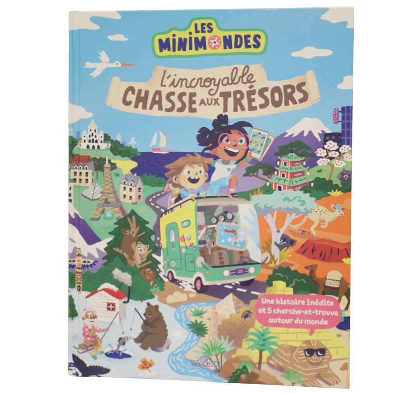 Le livre de “l’incroyable chasse aux trésors”