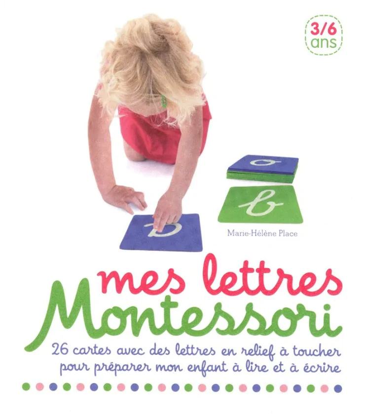 Lettres rugueuses - coffret montessori