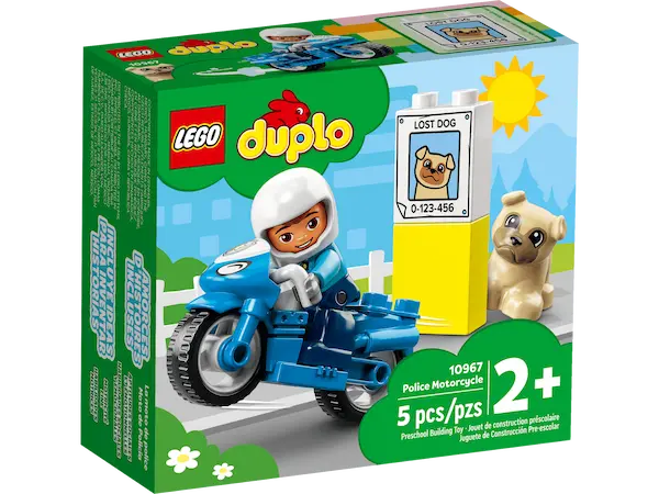 Moto police duplo, photo 2 sur 3