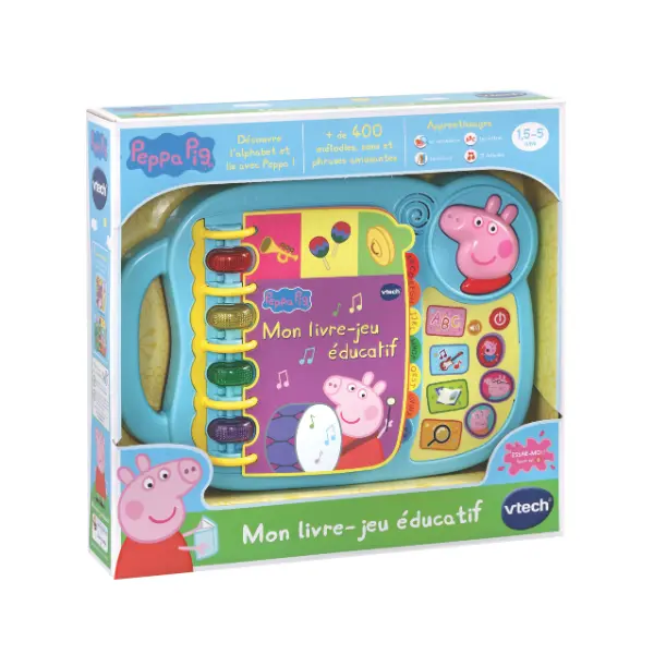 Mon livre jeu éducatif avec peppa pig, photo 2 sur 3