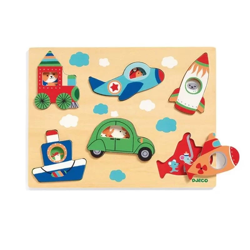 Puzzle coucou vroum