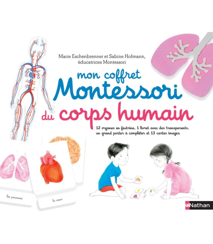 Corps humain - coffret montessori