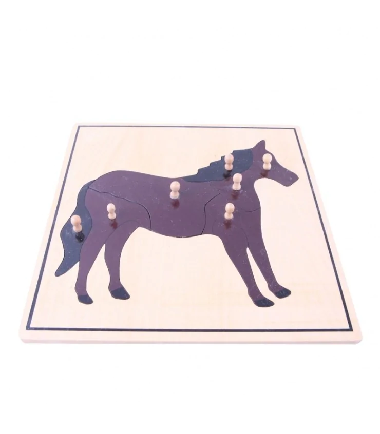 Puzzle cheval haut de game