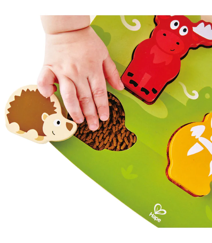 Puzzle tactile - animaux de la forêt, photo 2 sur 3