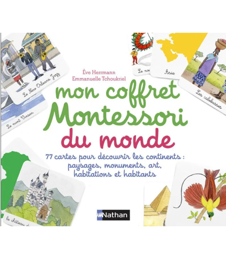 Monde - coffret montessori, photo 2 sur 2