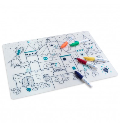 Coloriage château